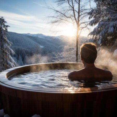 Bain nordique chaud Pure Sauna&Spa