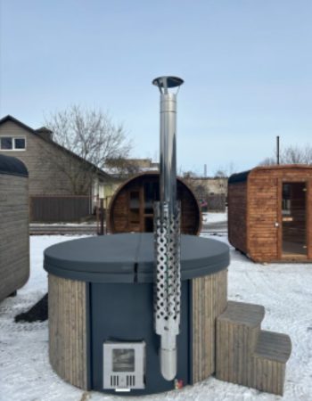 Bain nordique chaud modèle Bergen ou Lulea de Pure Sauna&Spa HD