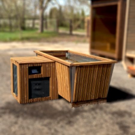 Bain nordique froid avec cuve en acier de Pure Sauna&Spa HD