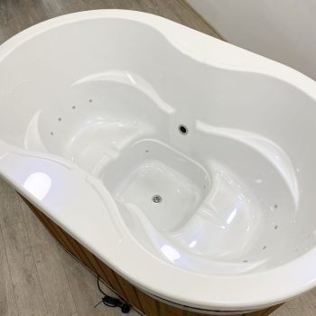 Insert en fibre de verre du bain nordique pour 2 personnes BF2 de Pure Sauna&Spa